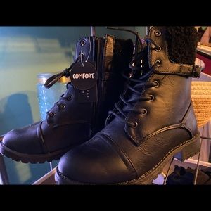Black Combat Boots